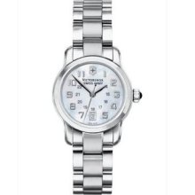 Victorinox Swiss Army Women's Vivante Swiss Made Quartz White Mother-of-Pearl Dial Bracelet Watch