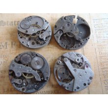 Vintage Antique Watch movements Steampunk - Scrapbooking w88