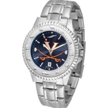 Virginia Cavaliers UVA NCAA Mens Steel Anochrome Watch ...