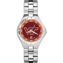 Virginia Tech Hokies Pro II Women's Bracelet Watch LogoArt