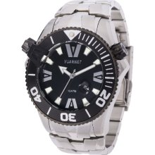 Vuarnet Mens H2O Gent Stainless Watch - Silver Bracelet - White Dial - VUAV30.006