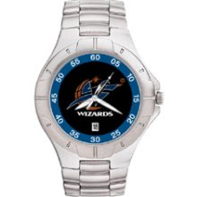 Washington Wizards Mens Stainless Pro II Watch