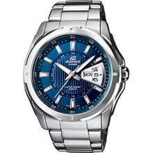 Watch Casio Edifice Ef-129d-2avef MenÂ´s Blue