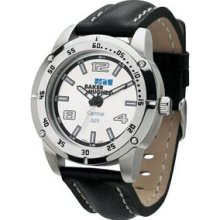 Watch Creations Unisex Polished & Brushed Sport Watch W/ Silver Dial