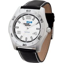 Watch Creations Unisex Sport Watch w/ Silver Dial & Leather Strap Promotional
