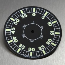 Watch Dial Made For Eta 2824-2 Movement Big Pilot Aviator Navigator Gradmass