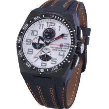 Watch Time Force Pro Series Air Tf3121m02 MenÂ´s White