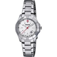 Wenger 70499 Women'S 70499 Alpine White Dial Steel Bracelet Watch