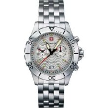 Wenger 70857 Watch Mens Steel Divers Chrono