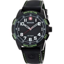 Wenger Men's Analogue Watch 70433 With Led Nomad Multifunction Digital Compass