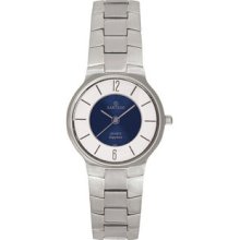 Women Sartego SVQ563 Seville Stainless Steel Seville Dress Watch Blue