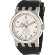 Women's 10401 DNA Light Silver Dial Black Silicone