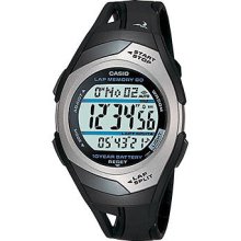 Women's casio sport runner 60-lap memory watch str300c-1v