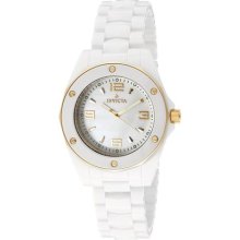 Women's Ceramics White MOP Dial White Ceramic ...