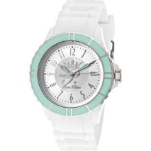 Women's Flirt Round Watch - Hands Color: Silver, Case/Strap Color ...