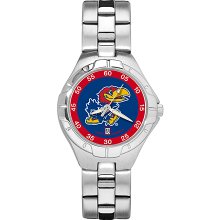 Womens University Of Kansas Watch - Stainless Steel Pro II Sport