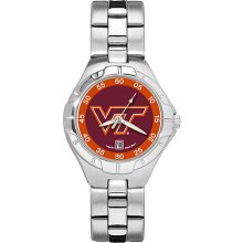 Womens Virginia Tech Watch - Stainless Steel Pro II Sport