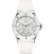 Wristwatches For Women Guess White Mod. W90084l1