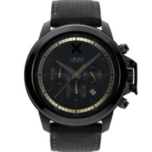 Xny Watch, Mens Chronograph Urban Expedition Black Rip-Stop Nylon Stra