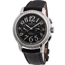 Zenith Baby Doll Steel Black Diamonds