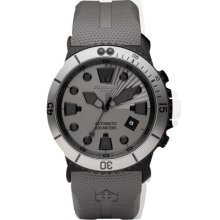 Zodiac Zo8014 Watch Oceanaire Mens Grey Dial Stainless Steel Case Automatic