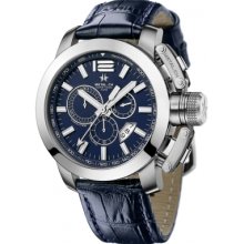 2153.47 Metal CH Mens Chrono Dark Blue Watch