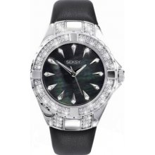 4431 Seksy Ladies Crystal Set Black Watch