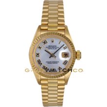 69178 President 18K Yellow Gold Model MOP Roman Dial