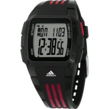Adidas Men's Duramo ADP6010 Black Resin Quartz Watch with Grey Dial