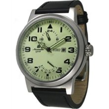 Aeromatic 1912 Automatic Watch with 24-hr Sub-Dial and Power Reserve #A1350