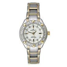AK Anne Klein Luxury Diamond Mother-of-pearl Dial Women's watch #10/9629MPTT