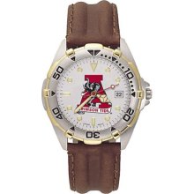 Alabama Crimson Tide UA All Star Mens Leather Strap Watch
