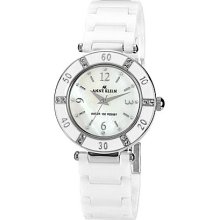 Anne Klein White Ceramic Watch - White