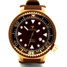 Aqua Master Chronometer Brown Dial Mens Watch W313 10