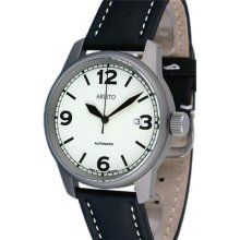 Aristo 5H69TI Titanium Case Automatic Watch with Glow Dial