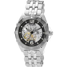 Armitron Mens Automatic Stainless Steel Watch