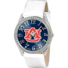 Auburn Tigers wrist watch : Auburn Tigers Ladies Stainless Steel Analog Glitz Watch