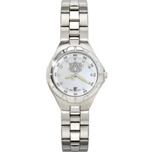 Auburn University Ladies Stainless Pro II Pearl Dial Watch