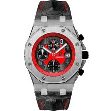 Audemars Piguet Men's Royal Oak Offshore Black Dial Watch 26195ST.OO.D101CR.01