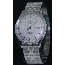 Ball Trainmaster wrist watches: Eternity Silver Dial nm2080d-sj-sl