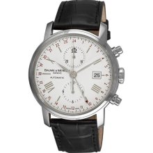 Baume & Mercier Men's 'Classima Executives XL' GMT Chronograph Watch