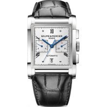 Baume & Mercier Men's Hampton Classic Silver Dial Watch MOA10032