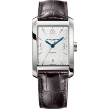 Baume & Mercier Men's Hampton Classic Silver Dial Watch MOA08822