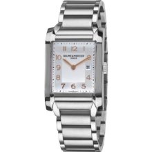 Baume & Mercier Men's Hampton Swiss Made Quartz Stainless Steel Bracelet Watch