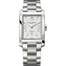 Baume & Mercier Men's Hampton Classic White Dial Watch MOA08819