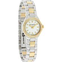 Baume & Mercier Riviera Diamond Ladies MOP Logo Dial Swiss Quartz Watch 8550