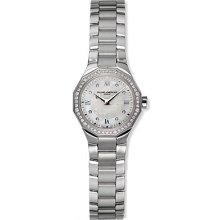 Baume and Mercier Riviera Diamond Mini Ladies Watch 8522