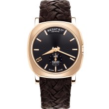 Bedat Men's No 8 Black Dial Watch 878.410.313