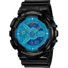 Black Blue Casio G-shock Watches Ga-110b-1a2jf Combination Sale Hyper Colors
