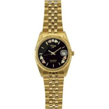 Black Hills Gold Watches - Men's Gold Plated Watch Black